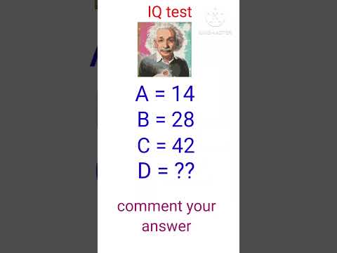 IQ test || #math #quizgame #quiz #mathematics #gkquestion