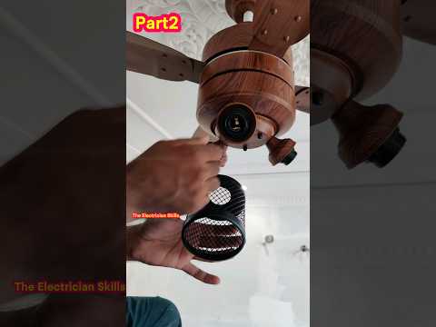 installing a new ceiling fan #youtubeshorts #shorts