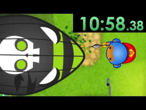 I tried the hardest Bloons TD 5 speedrun