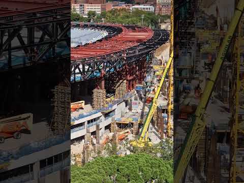 OBRAS CAMP NOU #barcelona #obrascampnou #arquitectura #campnou #espaibarca #newstadium #fcbarcelona