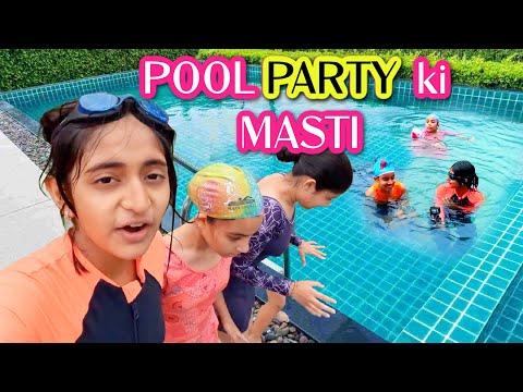 Summer Pool Party Start Hui - Anantya Gehre Pani Mein DOOB Gayi😭 | Anantya Vlogs