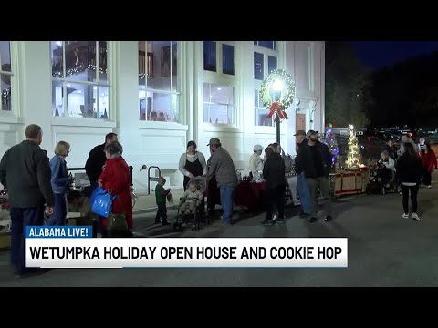 City of Wetumpka holding a holiday open house and cookie hop