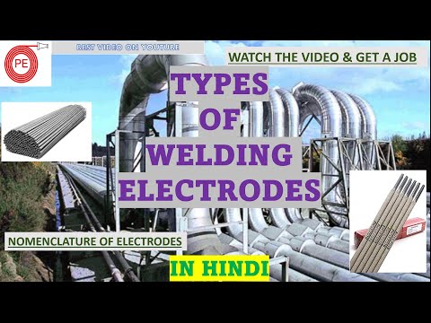 Types of Welding Electrodes| Nomenclature of welding electrodes| Electrodes for different materials.