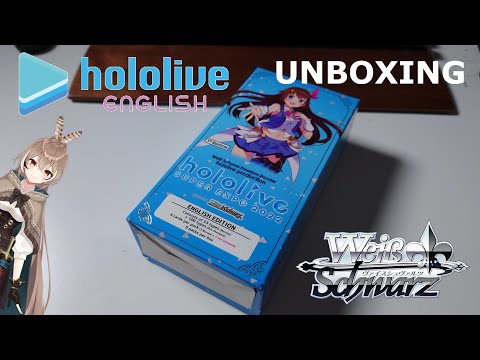 Hololive Expo 2022 Weiß Schwarz Card Unboxing and Pack Opening