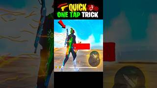 Secret Quick [ One Tap Headshot ] Trick 🔥| New Best One Tap Setting ⚙️