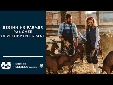 Beginning Farmer Rancher Development Grant