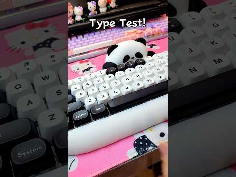 HOW IS THIS KEYBOARD SO GOOD?! Yunzii Panda C68 🐼🖤🤍