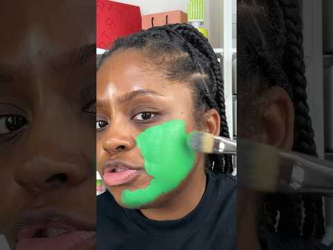 ALL GREEN MAKEUP CHALLENGE