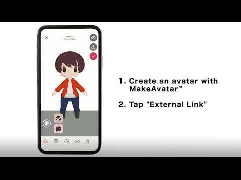 【3DCG Avatar making app】How to link with DOOR and MakeAvatar｜MakeAvatar®