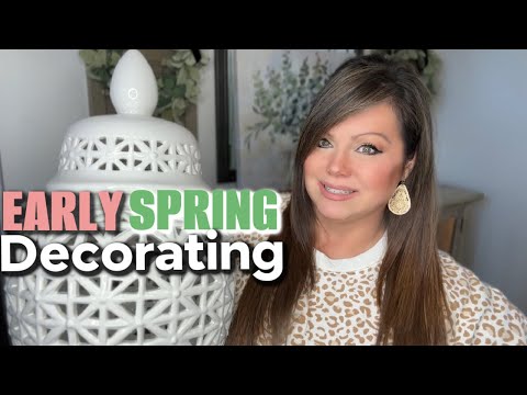 How To Soften Any Look With Lighter Colors | Decorate With Me | Early Spring Decorating