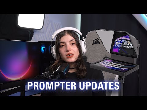 HUGE Prompter Updates - What's new in Camera Hub 1.9?