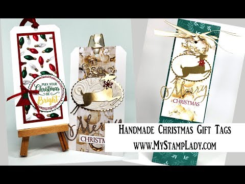 Handmade Gift Tags Detailed Deer