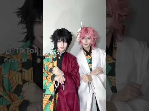 #cosplay Tomioka × Sabito/ Cre :in video #demonslayer #kny #kimetsunoyaiba