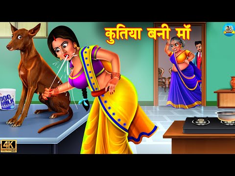 कुत्तिया बनी माँ |  kutiya bani maa | Hindi Kahaniya | Saas Bahu | Moral Stories | Bedtime Stories