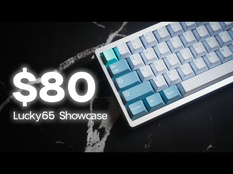 A Quality Custom Keyboard for $80? Lucky65 Showcase + Sound Test