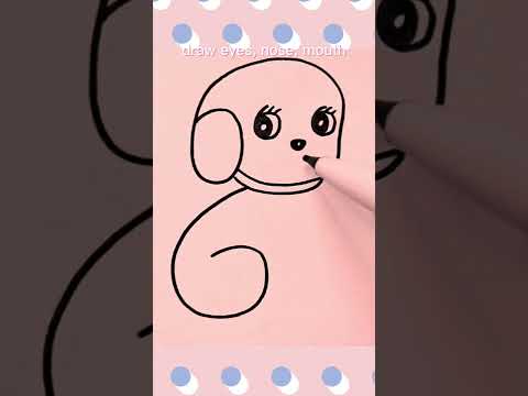 Easy to draw a cute puppy
#simplestrokes #draw #simpledrawing  #digitalpainting