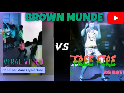 FF FUNNY STATUS VIDEO 😂😂😂. BROWN MUNDE SONG. || RG BØYS ||