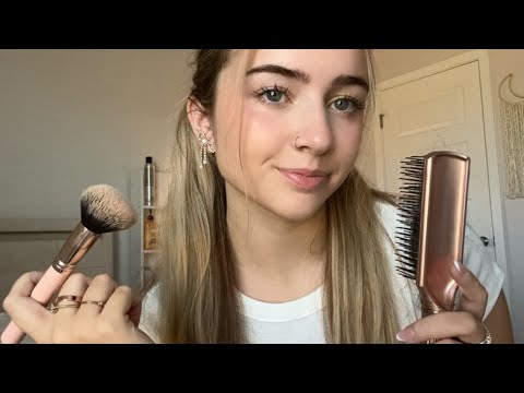 ASMR Salon Roleplay✂️ (hair, makeup, nails, fast and aggressive)