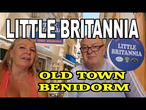 BENIDORM'S Hidden Little Gem - LITTLE BRITANNIA BAR meet TRACY the owner