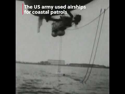 Blimp Rescue #interesting #vintage #history #shorts