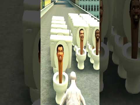 Skibidi Toilet VS SCP-096 #shorts #gmod