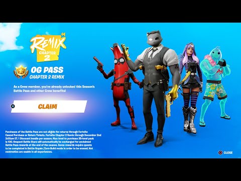 Fortnite: OG Chapter 2 | Remix Battle Pass Trailer