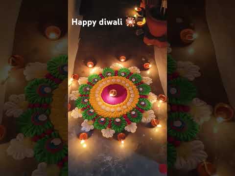 Diwali rangoli #shortvideo #ytshorts #youtubeshorts