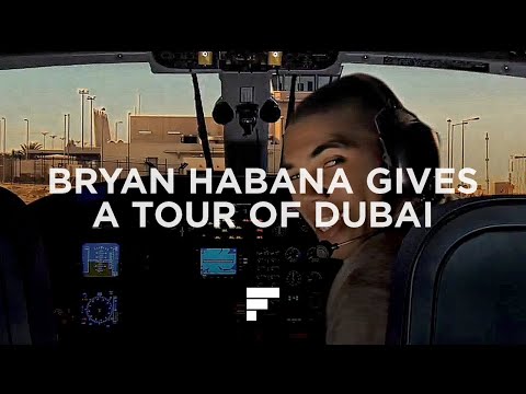 Bryan Habana pilots a Helicopter Tour of Dubai | Dubai Tour | The First Group