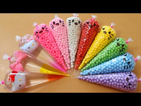 Making Slime with Piping Bags! Most Satisfying Slime Video★ASMR★#ASMR #PipingBags