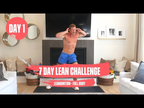 DAY 1 | FULL BODY | 7 DAY FREE LEAN CHALLENGE (body weight home workout)