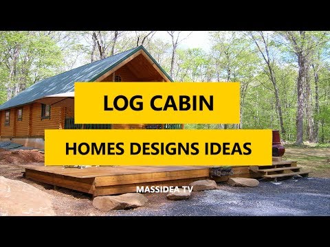 45+ Awesome Small Log Cabin Homes Designs Ideas 2017