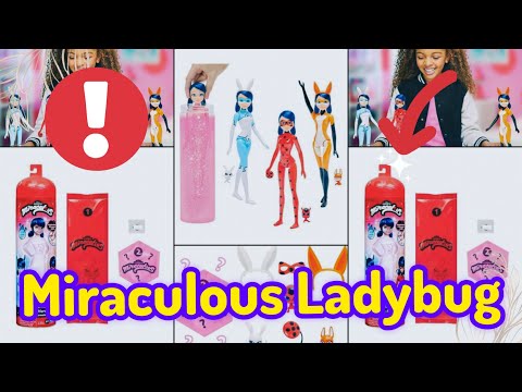 Miraculous Ladybug Magic Heroez Reveal Colour Change Doll 🐞