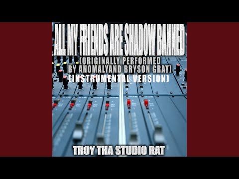 All My Friends Are Shadowbanned (Originally Performed by Anomaly and Bryson Gray) (Instrumental...