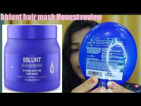 BBLUNT Intense Shine Hair mask, review after 1 month use review  #hairmask #hair