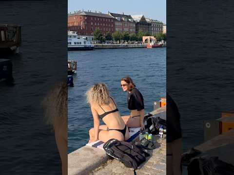 Islands Brygge🇩🇰Harbor Beach | Copenhagen Denmark | Bikini Beach