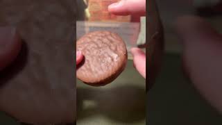 Satisfying ASMR- Halley chocolate pie unwrapping #unwrappingasmr #oddlysatisfying #shortsvideo