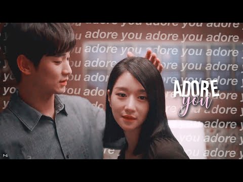 moon young x kang tae ; adore you | psycho but it's okay [ f m v ]