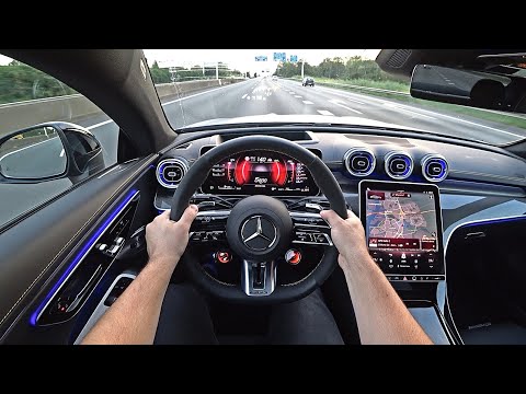 The New Mercedes AMG CLE 53 2025 Test Drive