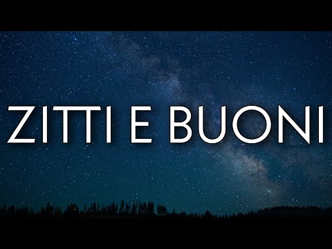 Måneskin - ZITTI E BUONI (Lyrics) Italy Eurovision 2021