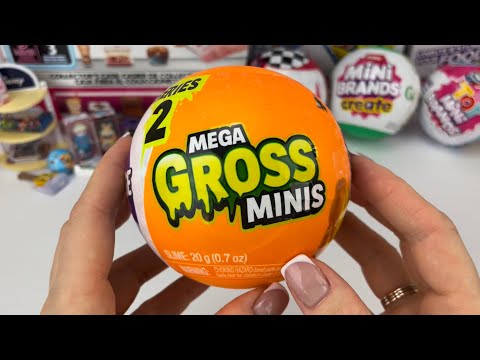 Unboxing Mega Gross Minis Zuru 5 surprise / ASMR No talking