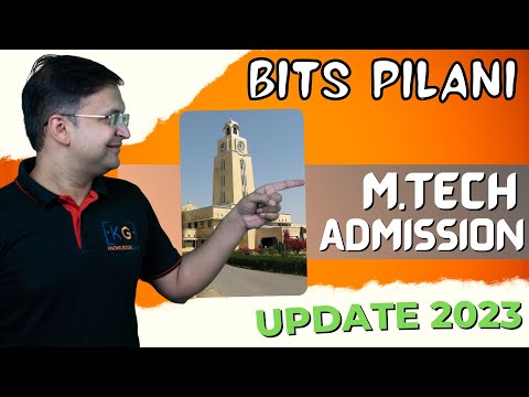 BITS Pilani Admissions 2023 | Post GATE 2023 Counselling