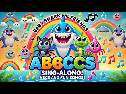 Learn with Ms Flo - Baby Shark and Friends Sing-Along: ABCs and Fun Songs!