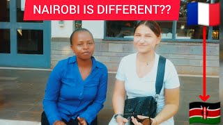 CULTURE SHOCK IN KENYA as a french tourist this left her speechless #nairobikenya#culture shock #new