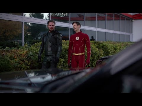 Barry / Oliver Talk | Crisis On Infinite Earths Part 1 | Supergirl