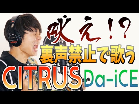 【これは叫び】裏声禁止でCITRUS全力で歌ってみた【オマケ付き】