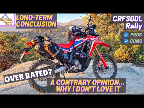 ✔ 6 Months w/ the Honda CRF300L Rally ✔ [Brutally Honest Good & Bad]