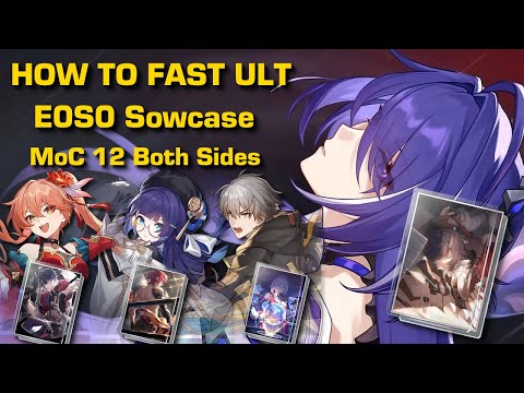 FAST ULT ACHERON E0S0 SHOWCASE! | Memory of Chaos 12 - Both Sides | Honkai: Star Rail 2.1