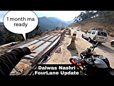 Jammu Srinagar Highway | Dalwas Nashri Fourlane Update | Nh44 | Ramban Banihal Road Update