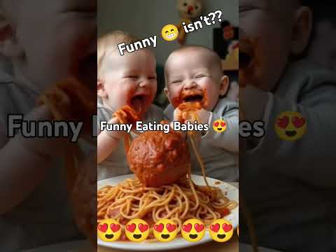 Funny Eating Babies Funny 😁 isn't?#cutekids #kids #kidsfashion #cute #fashionkids#babygirl #cutebaby