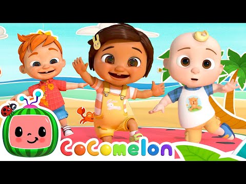 Freeze Dance (Dance Party) with Nina and JJ | Cocomelon Nursery Rhymes for Kids